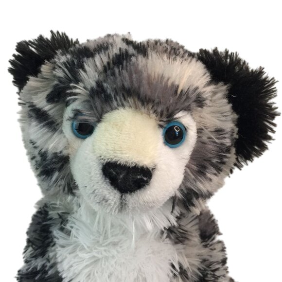 Wildlife Artists Snow Leopard Plush Stuffed Animal Toy Gray Black Spots Cub - Picture 2 of 7